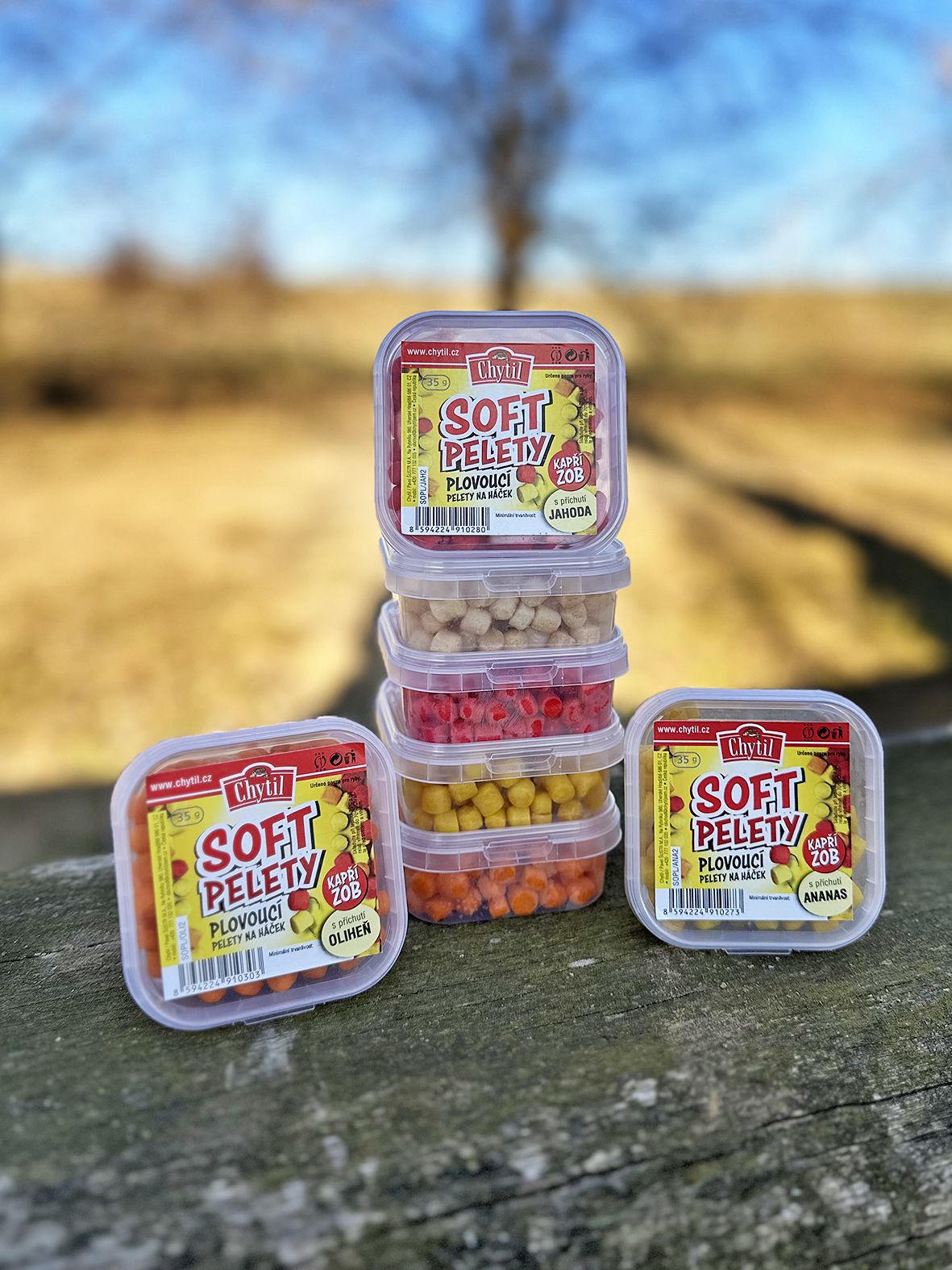 Soft pelety - plovoucí – 35g - ČESNEK