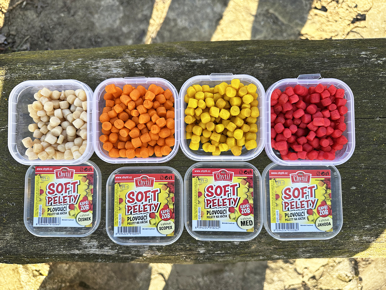 Soft pelety - plovoucí – 35g - ČESNEK