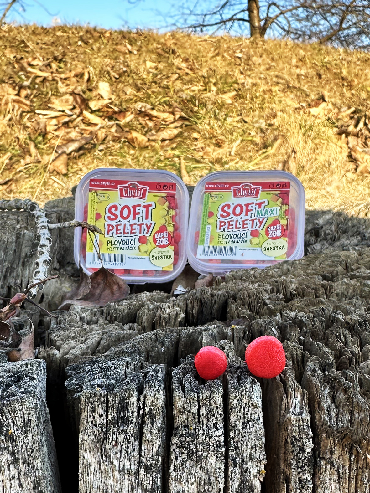 Soft pelety MAXI - plovoucí – ČESNEK