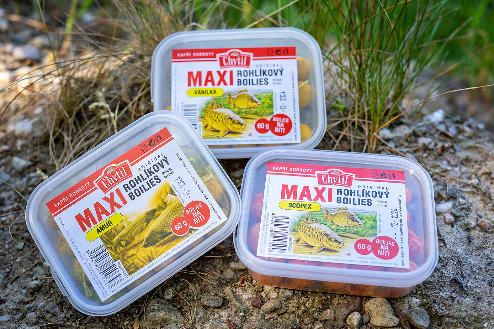 Rohlíkový boilies Maxi – SCOPEX