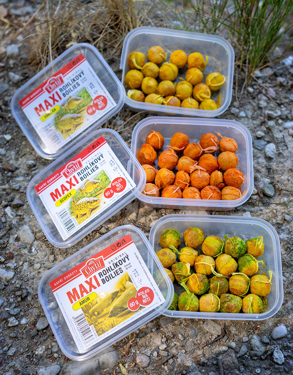 Rohlíkový boilies Maxi – SCOPEX