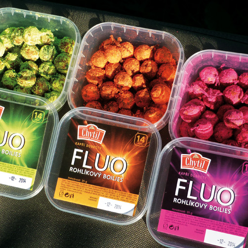 Rohlíkový boilies "Fluo" 35g – Mango Med