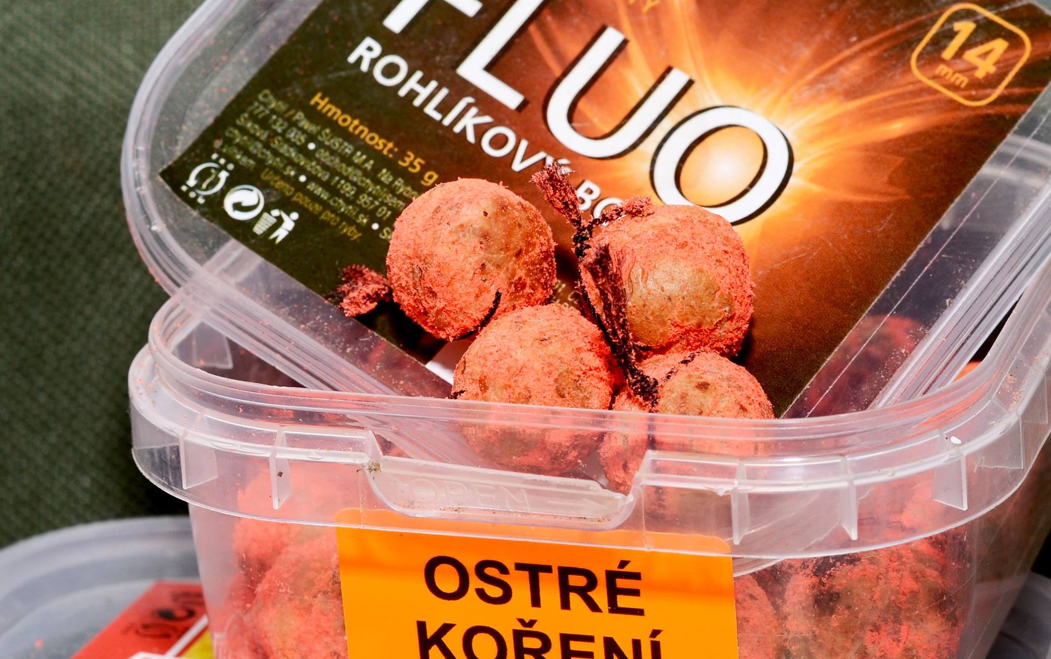 Rohlíkový boilies "Fluo" 35g – Mango Med