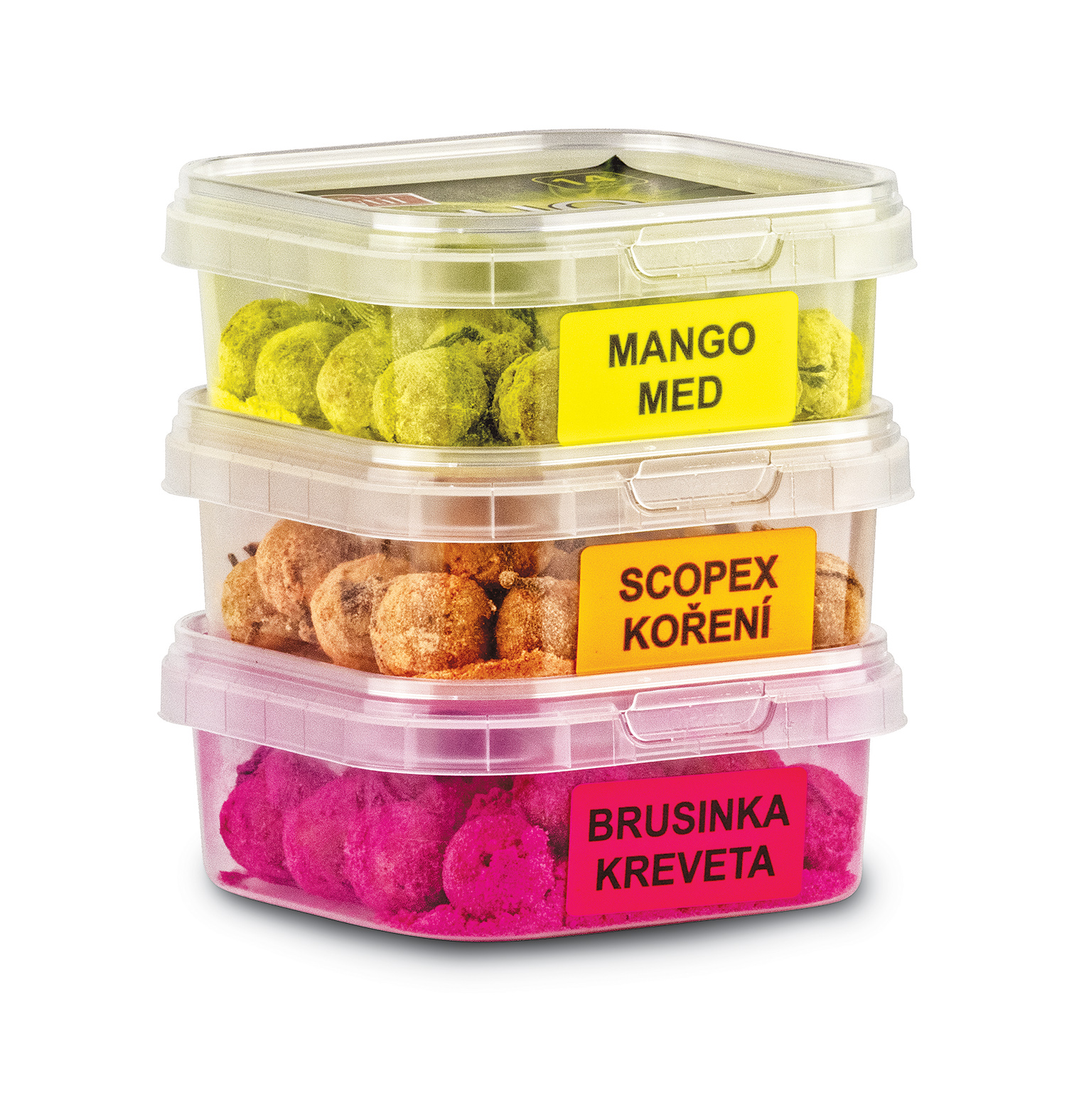 Rohlíkový boilies "Fluo" 35g – Mango Med