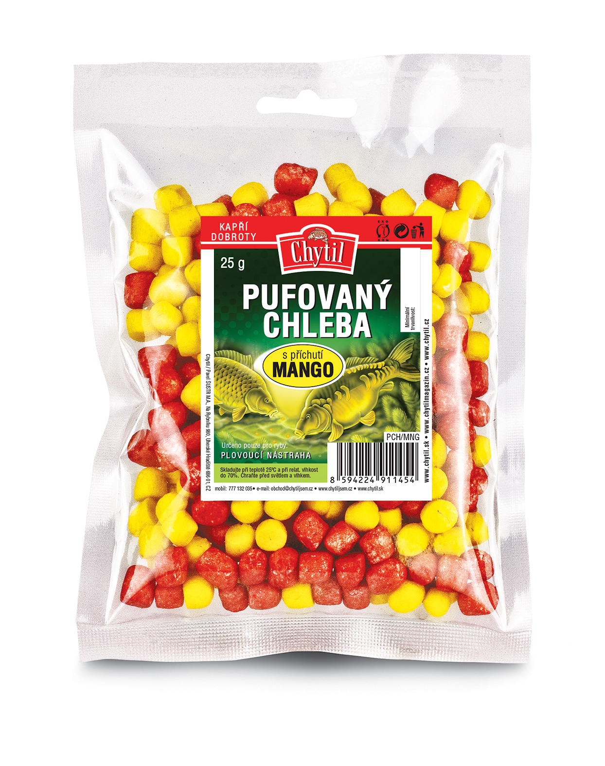 Pufovaný chleba – MED