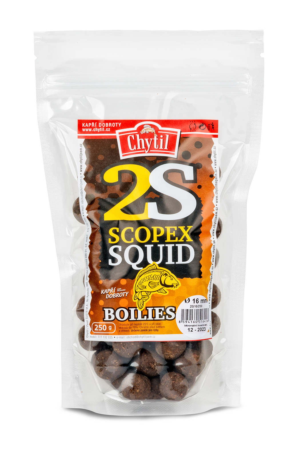 Boilies 2S - Scopex/Squid 22mm/250g