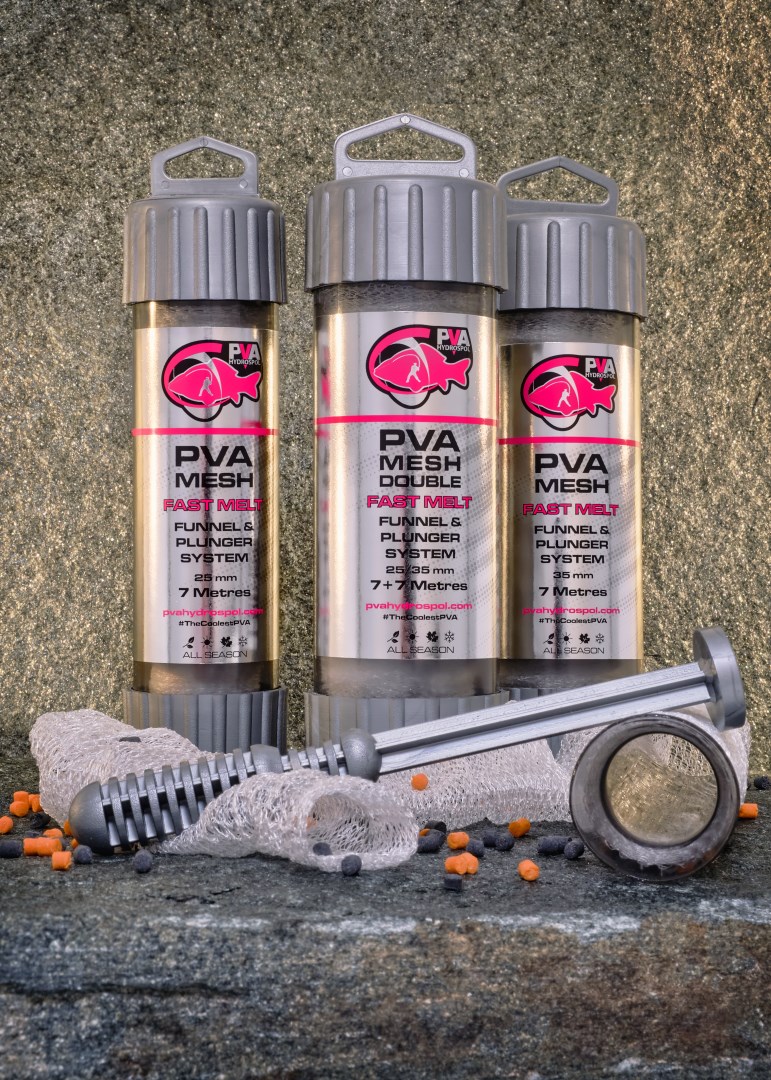 PVA punčocha + plnič PVA Hydrospol Fast Melt 2v1 25+35mm 7+7m