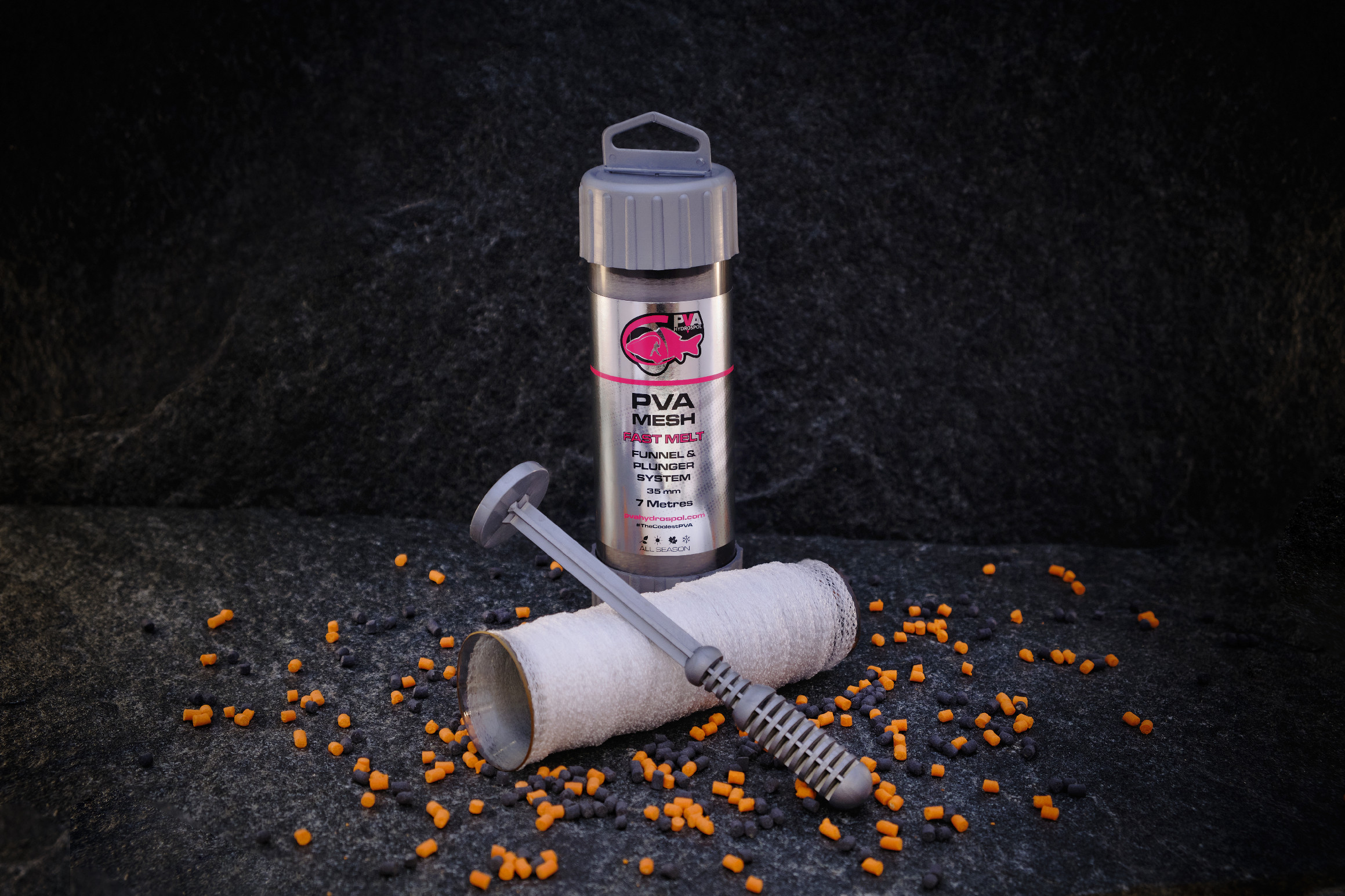 PVA punčocha + plnič PVA Hydrospol Fast Melt 35mm 7m