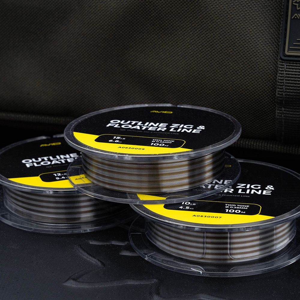 Vlasec Avid Carp Outline Zig & Floater Line 100m 0,33mm 15lb