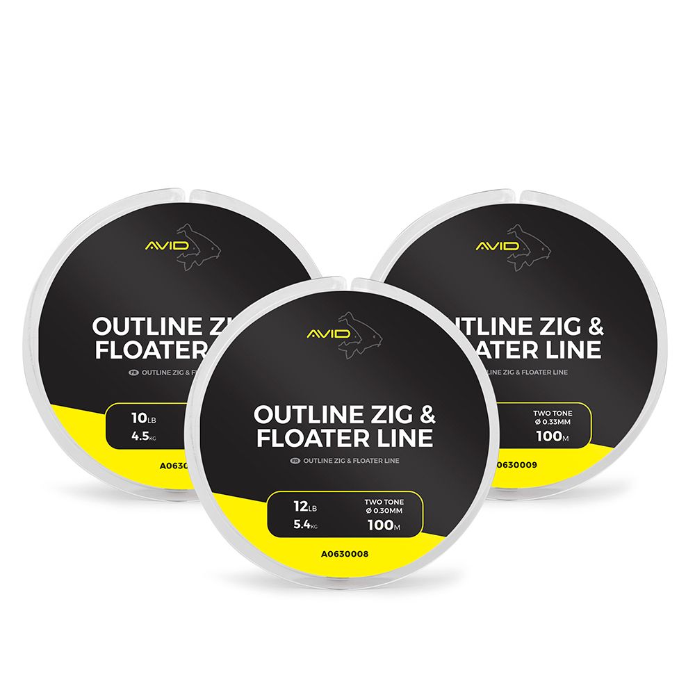 Vlasec Avid Carp Outline Zig & Floater Line 100m 0,33mm 15lb