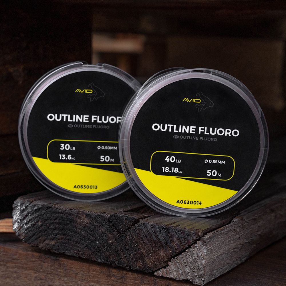Vlasec Avid Carp Outline Fluoro 50m 0,50mm 30lb
