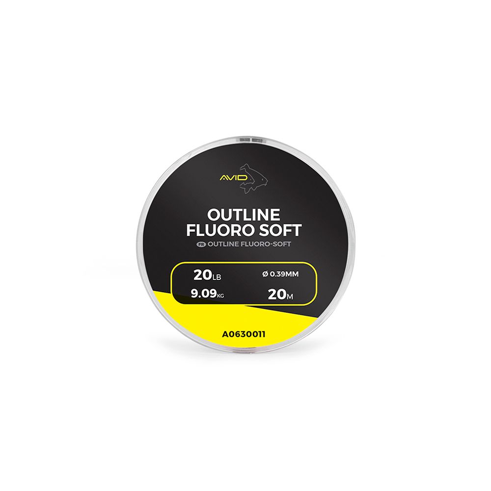 Vlasec Avid Carp Outline Fluoro Soft 20m 0,32mm 15lb