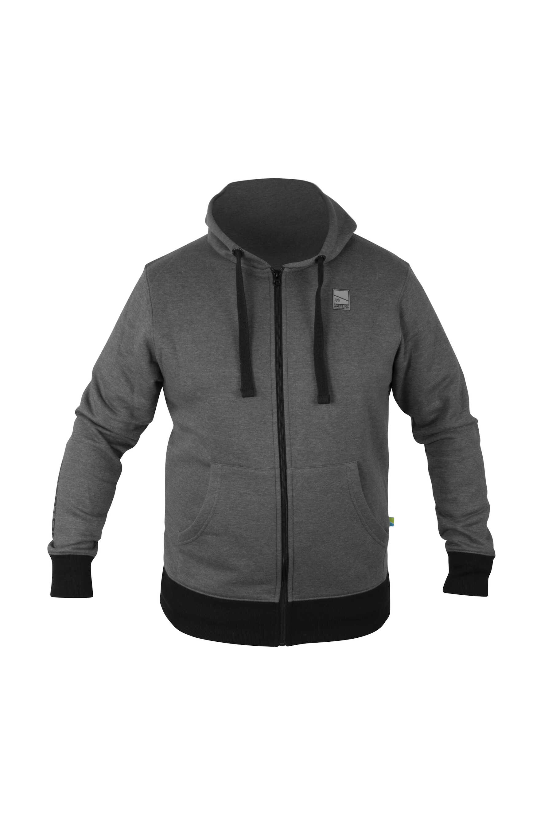 Mikina Preston Innovations Grey Zip Hoodie XL