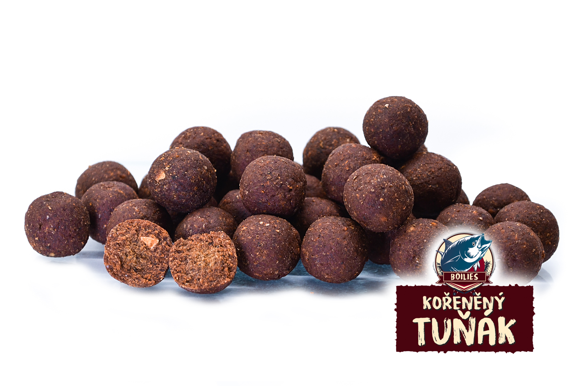 Boilies - Kořeněný tuňák Česnek/Asa-foetida