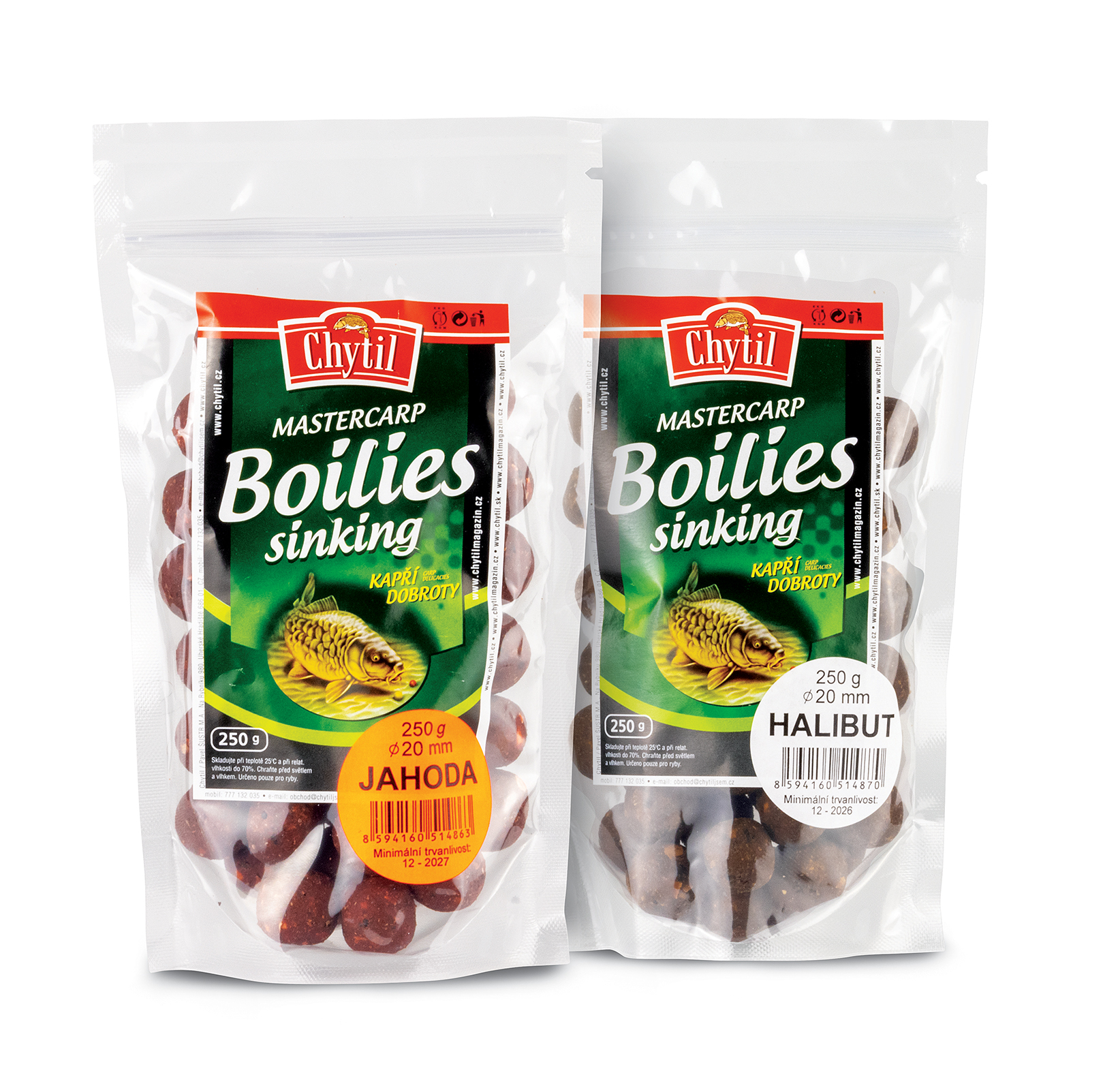 Master Carp Boilies 20 mm, 250 g – AMUR