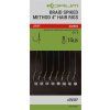 korum navazec power braid spiked method hair rigs 15 lb barbed 10 cm 8 ks (2)