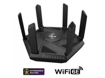 ASUS RT-AXE7800 (AXE7800) WiFi 6E Extendable Router, 2.5G port, AiMesh, 4G/5G Mobile Tethering 4711081632917