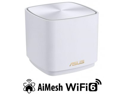 ASUS ZenWiFi XD4 Plus 1-pack white Wireless AX1800 Dual-band Mesh WiFi 6 System 4711081760115