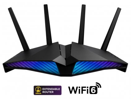 ASUS RT-AX82U V2 (AX5400) WiFi 6 Extendable Router, AiMesh, 4G/5G Mobile Tethering 4718017648684