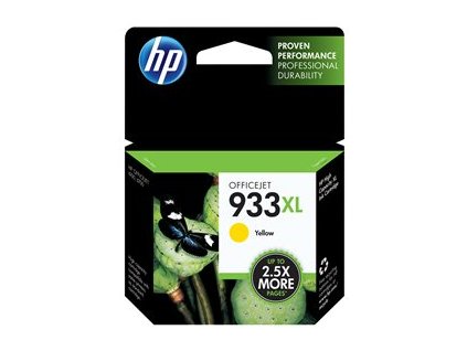 HP 933XL - Vysoká výtěžnost - žlutá - originální - inkoustová cartridge - pro Officejet 6100, 6600 H711a, 6700, 7110, 7510, 7610, 7612 0886111749096