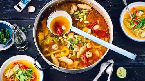 Moqueca Baiana - brazilská rybí polévka