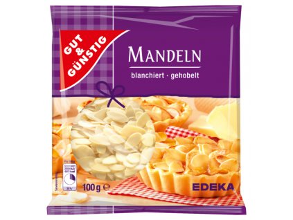 3601 g g mandle nakrajena blanzirovana 100g