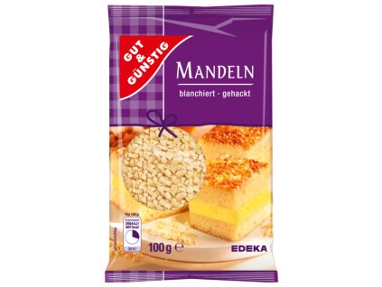 3598 g g mandle nasekana blanzirovana 100g