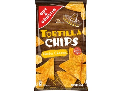 G&G Tortilla chips, Nacho se sýrem, 300 g