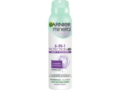 291 1 garnier mineral protection 5 floral fresh deospray 150 ml