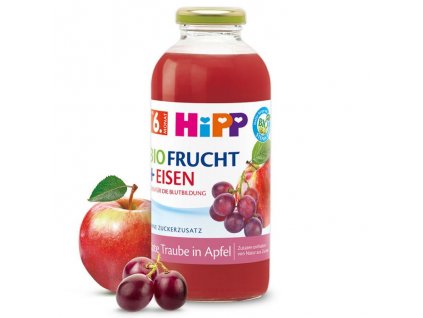 276660 1 hipp bio cervene hrozny v jablku se zelezem 0 5l