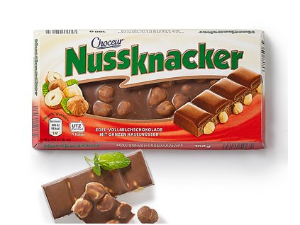 858 choceur nussknacker mlecna cokolada s liskovymi orechy 100g