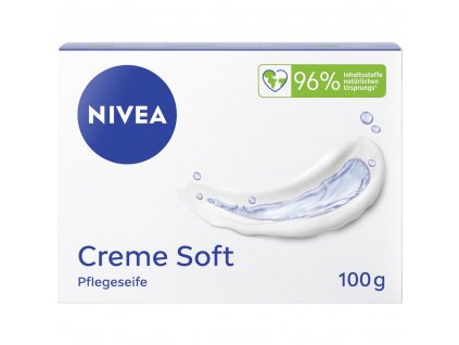 Nivea pečující tuhé mýdlo Creme soft 100g