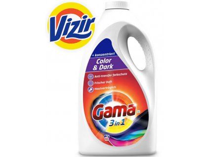 Vizir Gama XL Color prací gel 4,15 l, 83 dávek