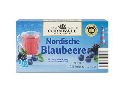 Cornwall čaj s příchutí severských bobulí 25 sáčků