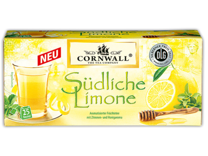 Cornwall caj jizni citrony 25 sacku / Cornwall
