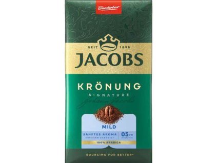 Jacobs Krönung pražená káva Mild mletá 500 g