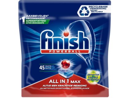 Finish All in One MAX tablety do myčky 45 ks