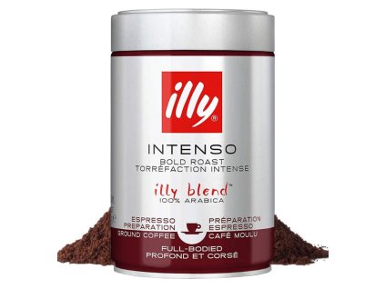 Illy Espresso Dark mletá káva 250 g