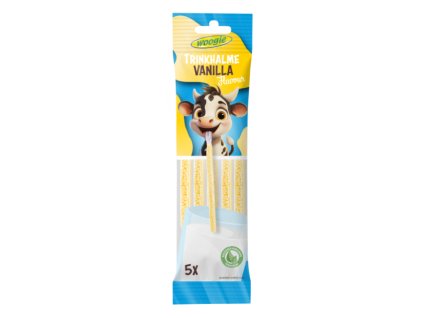 Woogie Straw Vanilková brčka 5x6g 30 g