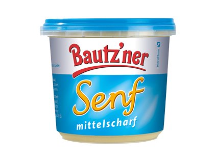 Bautzner Středně pálivá hořčice 200 ml