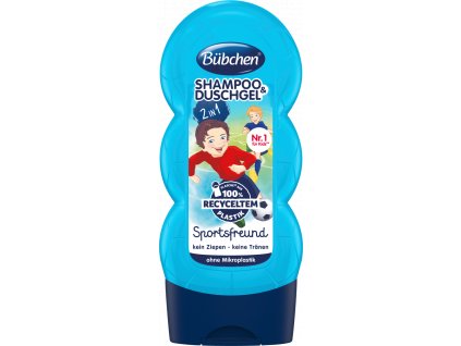 Bübchen Sportsfreund šampon a sprchový gel pro děti 230ml