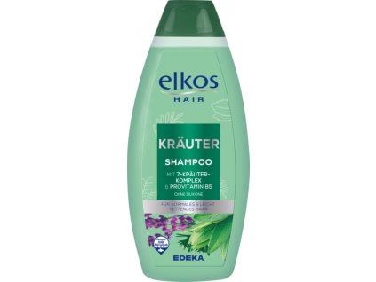 Elkos 7 bylin šampon pro normální a lehce mastící se vlasy 500ml