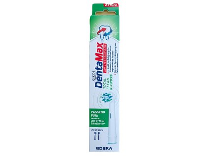 Elkos TOTAL CLEAN X CROSS Náhradní hlavice ke kartáčkům Oral B 2ks