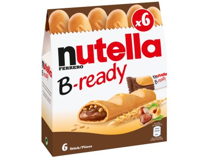 Ferrero NUTELLA B-READY křupavé oplatky 6 ks, 132G