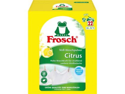 2728 frosch univerzalni praci prasek silou citrusu 1 45 kg 22 davek