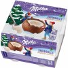 Milka Vánoční koule s mléčným krémem 4 ks 112 g