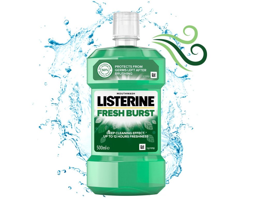 Listerine 500ml Fresh Burst (SK) Ks