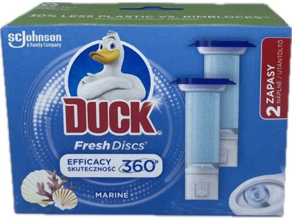 Duck Fresh Discs WC NÁPLŇ 2x36ml Marine Ks