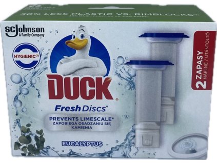 Duck Fresh Discs WC NÁPLŇ 2x36ml Eucalyptus Ks