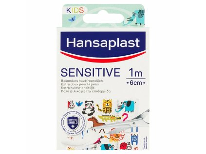 Hansaplast Náplasť Sensitive Zvieratká 1m x 6cm Ks